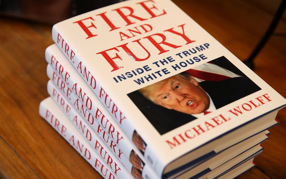 Trump o autorze książki o jego prezydenturze: Frajer