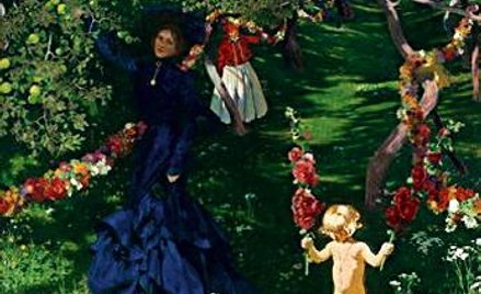 Józef Mehoffer „Dziwny ogród”, 1903, olej (fot. instytut im. adama mickiewicza)