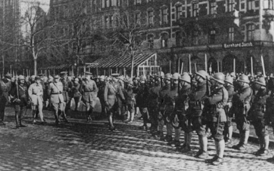 Wojska alianckie w Gdańsku.