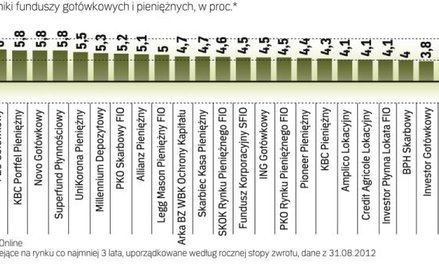 Średni roczny wynik przewyższył inflację i wyniósł 4,8 proc.