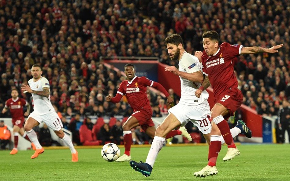 FC Liverpool rozgromił AS Romę 5:2