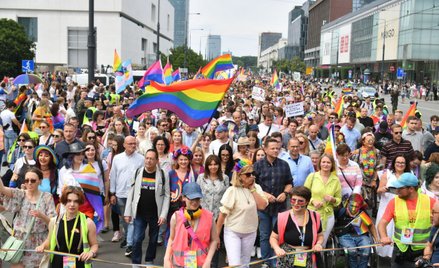 Uczestnicy XXII Parady Równości w Warszawie, 17 czerwca