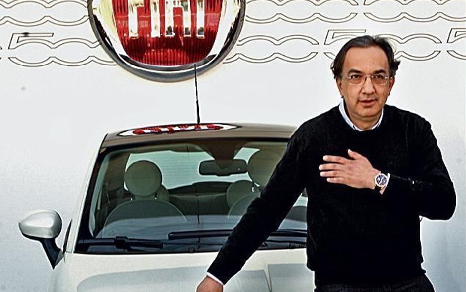 Sergio Marchionne w kryzysie tworzy potęgę Fiata