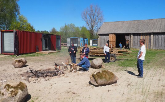 Miejsce na ognisko już jest