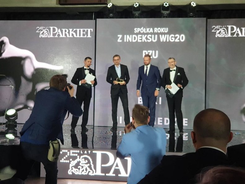 Zwycięzcą w kategorii „Spółka roku z indeksu WIG20" zostaje PZU