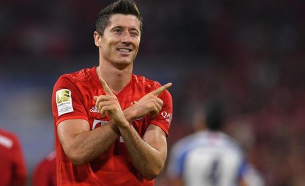 Robert Lewandowski w inauguracyjnym meczu Bayernu zdobył dwie bramki