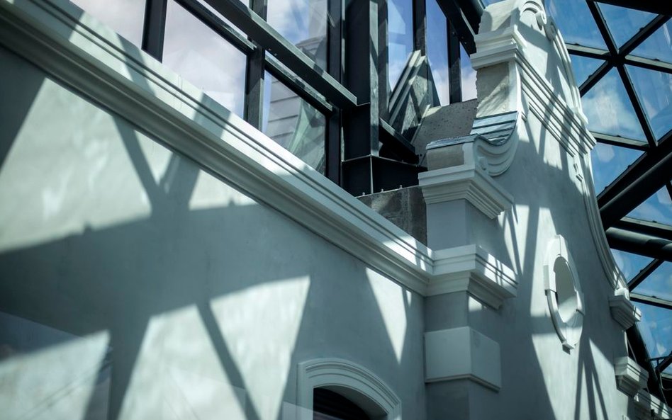 Architektura dworca kryje wiele niespodzianek.