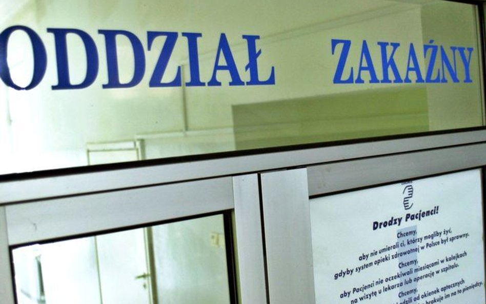 Drugi chory w Polsce. Stan ciężki
