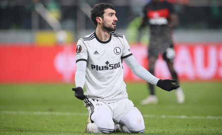 Zawodnik Legii Warszawa Mahir Emreli