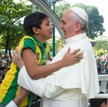 Papież Franciszek w Rio de Janeiro, na tegorocznych Światowych Dniach Młodzieży