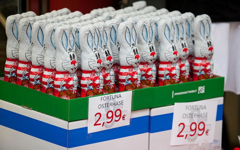 Niemcy wydają setki milionów euro na wielkanocne słodycze