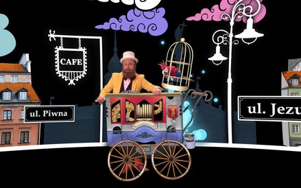 Warszawskie syreny, Multimedialny Park Fontann. Grafika: Piotr Przybył/ siedemzero.com