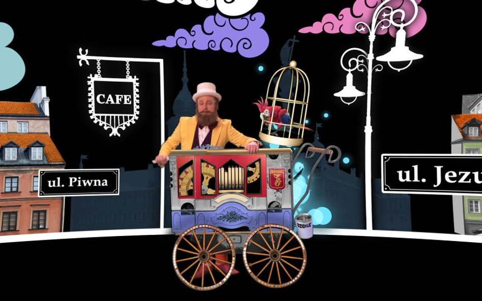 Warszawskie syreny, Multimedialny Park Fontann. Grafika: Piotr Przybył/ siedemzero.com