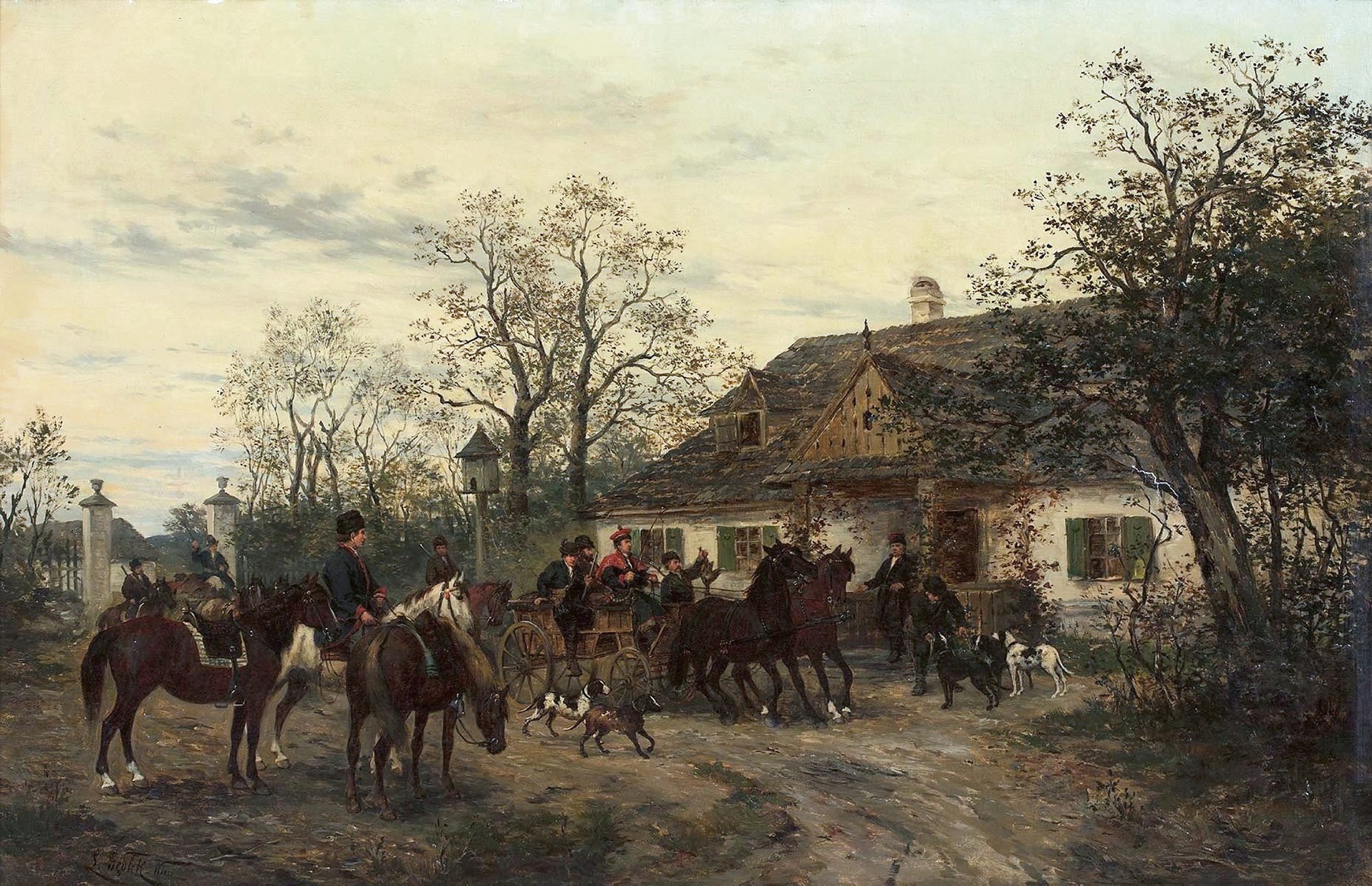 Krzepka szlachta reguluje spory