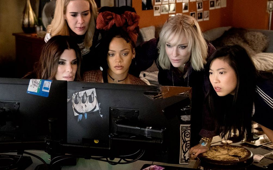 Sandra Bullock, Sarah Paulson, Rihanna, Cate Blanchett i Awkwafina – pięć z ośmiu gwiazd "Ocean's 8”