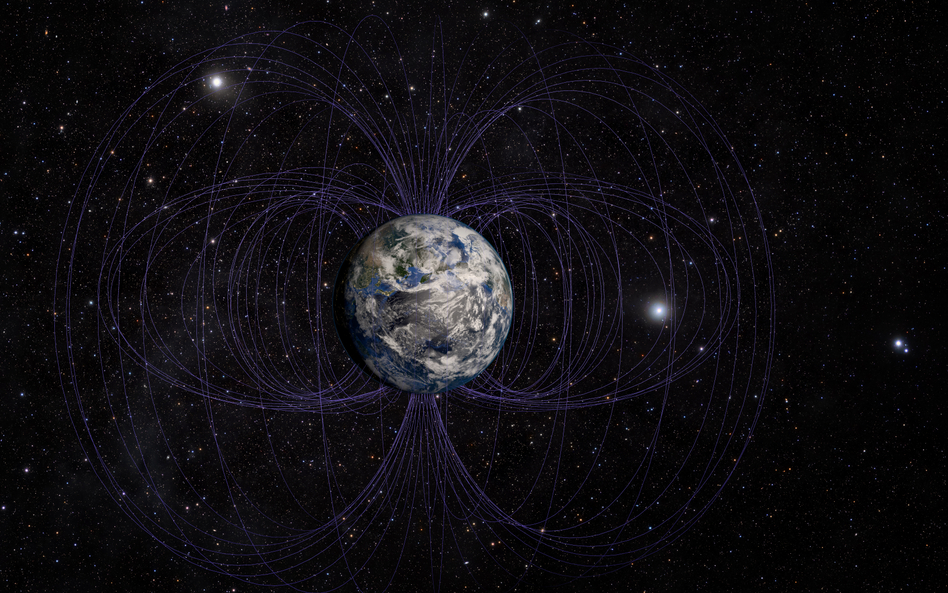 Zjawisko tzw. fal chóralnych wiązano do tej pory z polem magnetycznym planet. Na zdjęciu ilustracja 