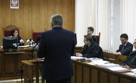 Andrzej Lepper zeznaje w procesie w związku z tzw. aferą gruntową