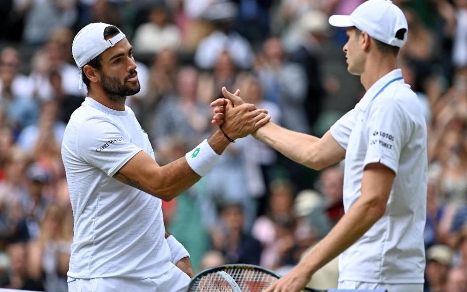 Hubert Hurkacz nie zagra w finale Wimbledonu