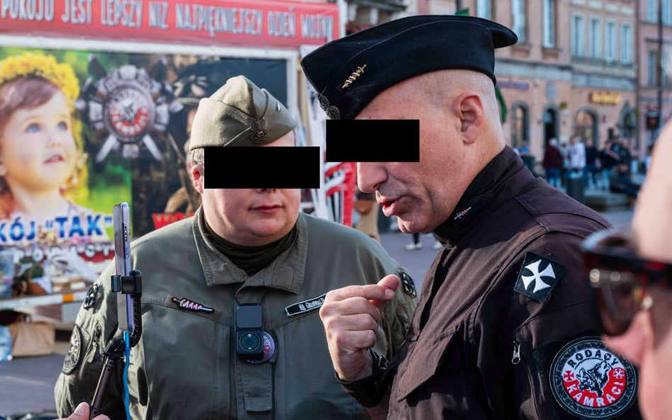 Liderzy ruchu Rodacy Kamraci, Wojciech O., pseudonim „Jaszczur”, i Marcin O., pseudonim „Ludwiczek”