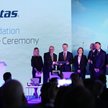Wmurowanie kamienia węgielnego pod fabrykę Vestas w Szczecinie. W uroczystości uczestniczył wicemin.