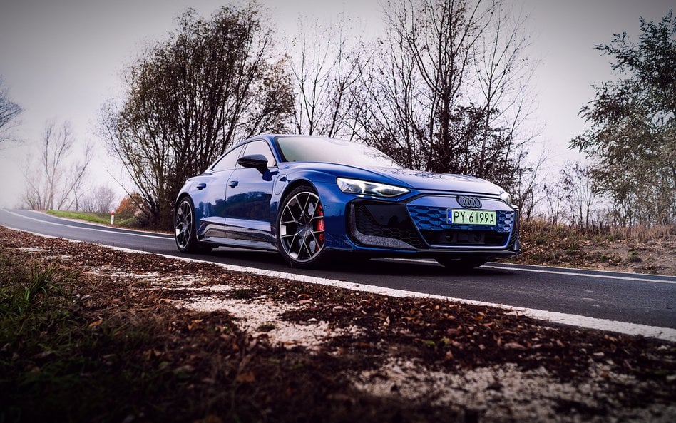 Patrząc na Audi RS e-tron GT Performance pomyślelibyście, że ten samochód ma 925 KM mocy?