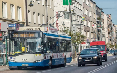 Trolejbusy w Gdyni dobrze sobie radzą.