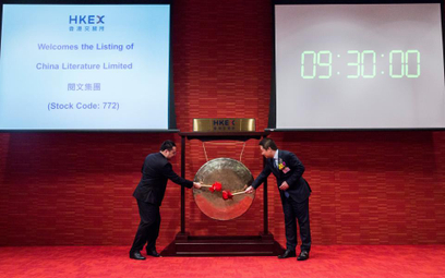 Rekord świata na giełdzie w Hongkongu