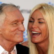 Hugh Hefner i Cristal Harris - zdjęcie z 2011 roku