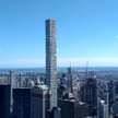 Apartamentowiec 432 Park Avenue bardzo wyróżnia się na tle panoramy Nowego Jorku.