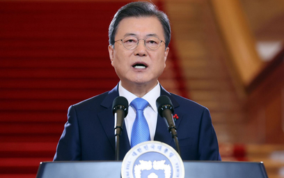 Prezydent Korei Pld. o koronawirusie: Widać koniec ciemnego tunelu