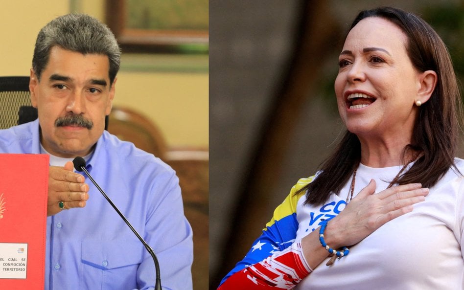Nicolas Maduro, María Corina Machado