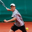 Adam Kwiatkowski na korcie
