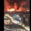 Pożar w centrum handlowym Mega Chimki