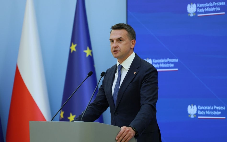 Rzecznik rządu Adam Szłapka