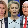 Od lewej: Kaja Kallas, Ursula von der Leyen i Antonio Costa