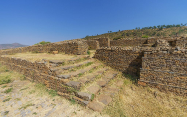 Ruiny pałacu w Aksum