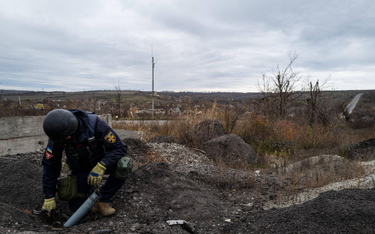 Ukraina rozminowała 14 tys. hektarów ziemi. Zginęło trzech saperów