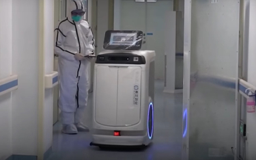 Robot w jednym z chińskich szpitali