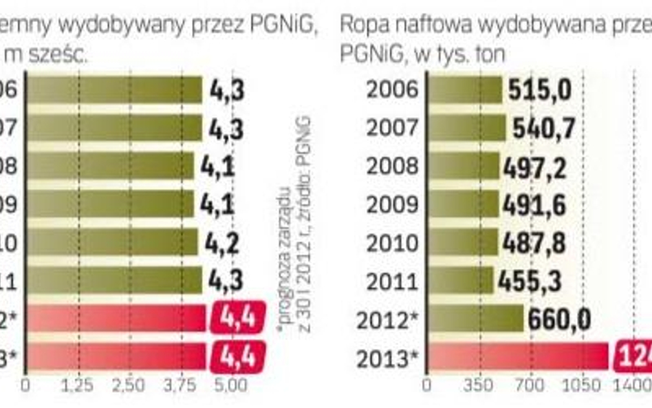 Wydobycie w Norwegii i Polsce pomoże PGNiG w zwiększeniu tegorocznej produkcji ropy i gazu