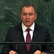 Minister spraw zagranicznych Białorusi Uładzimir Makiej
