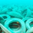 Osborne Reef niedaleko Fort Lauderdale - sztuczna „rafa” ze starych opon. Opony później wydobyli nur