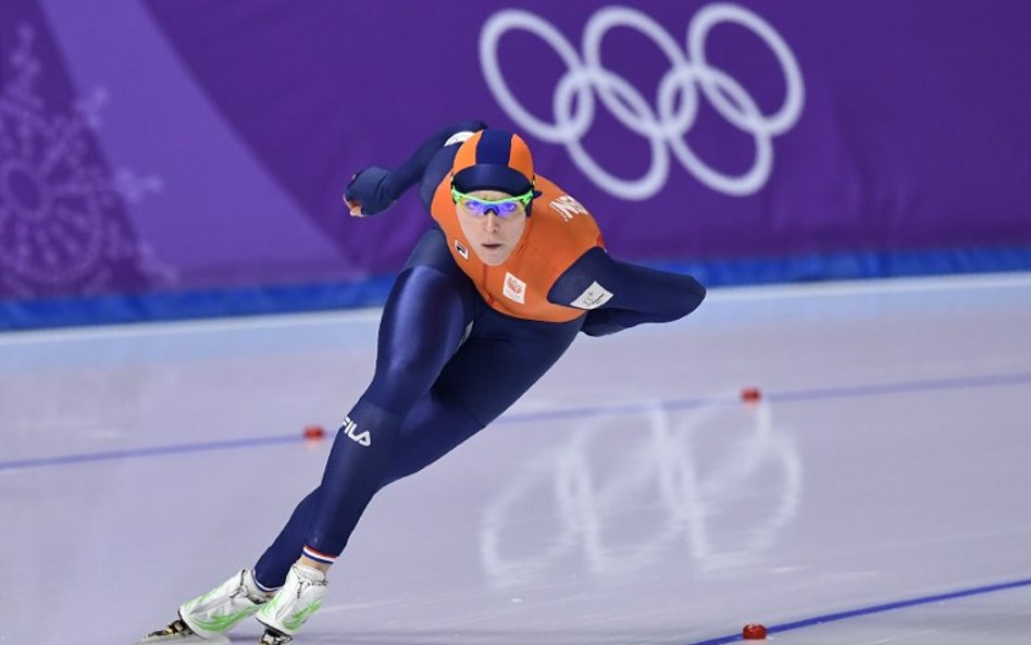 Łyżwiarstwo szybkie: Holenderka Jorien Ter Mors, zwyciężczyni biegu na 1000 m