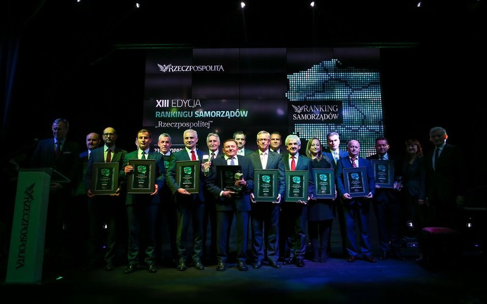 Nagrodzeni w kategorii gminy miejskie i miejsko-wiejskie.