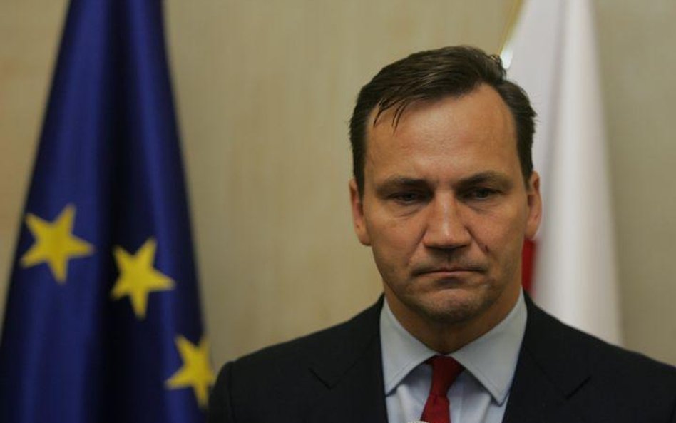 Szef MSZ Radosław Sikorski