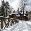 Zakopane willa "Koliba", pierwszy dom w stylu zakopiańskim wybudowany według projektu Stanisława Wit