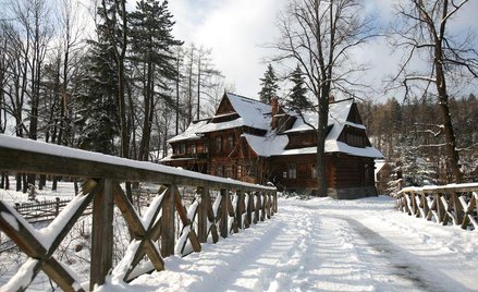 Zakopane willa "Koliba", pierwszy dom w stylu zakopiańskim wybudowany według projektu Stanisława Wit