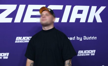 Youtuber Kamil L. „Budda” na premierze filmu „Budda. Dzieciak '98”, 21 marca 2024 r.