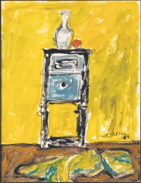 Obrazy Józefa Czapskiego są rozproszone na świecie.