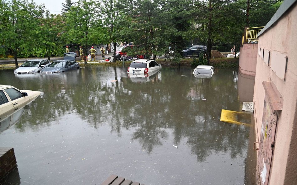 Skutki lipcowej burzy nad Szczecinem