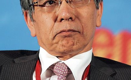 Haruhiko Kuroda, prezes Banku Japonii.